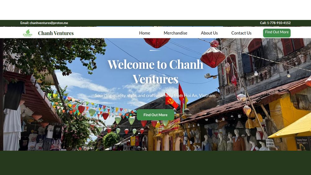 Chanh Ventures — homepage