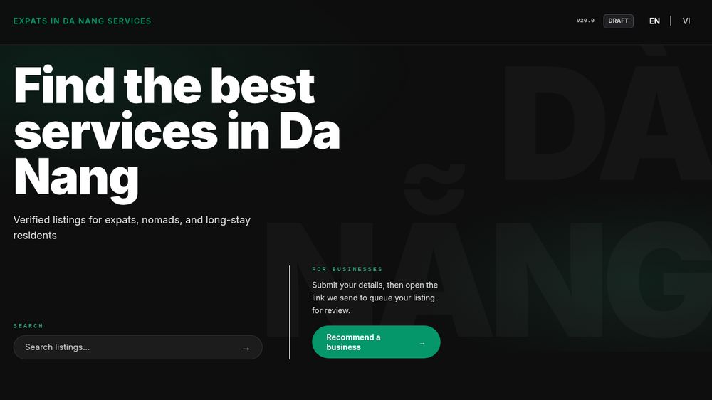 Custom Directories — Expats in Da Nang Services