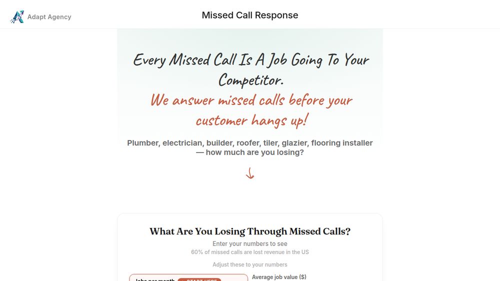 LeadResponse — homepage